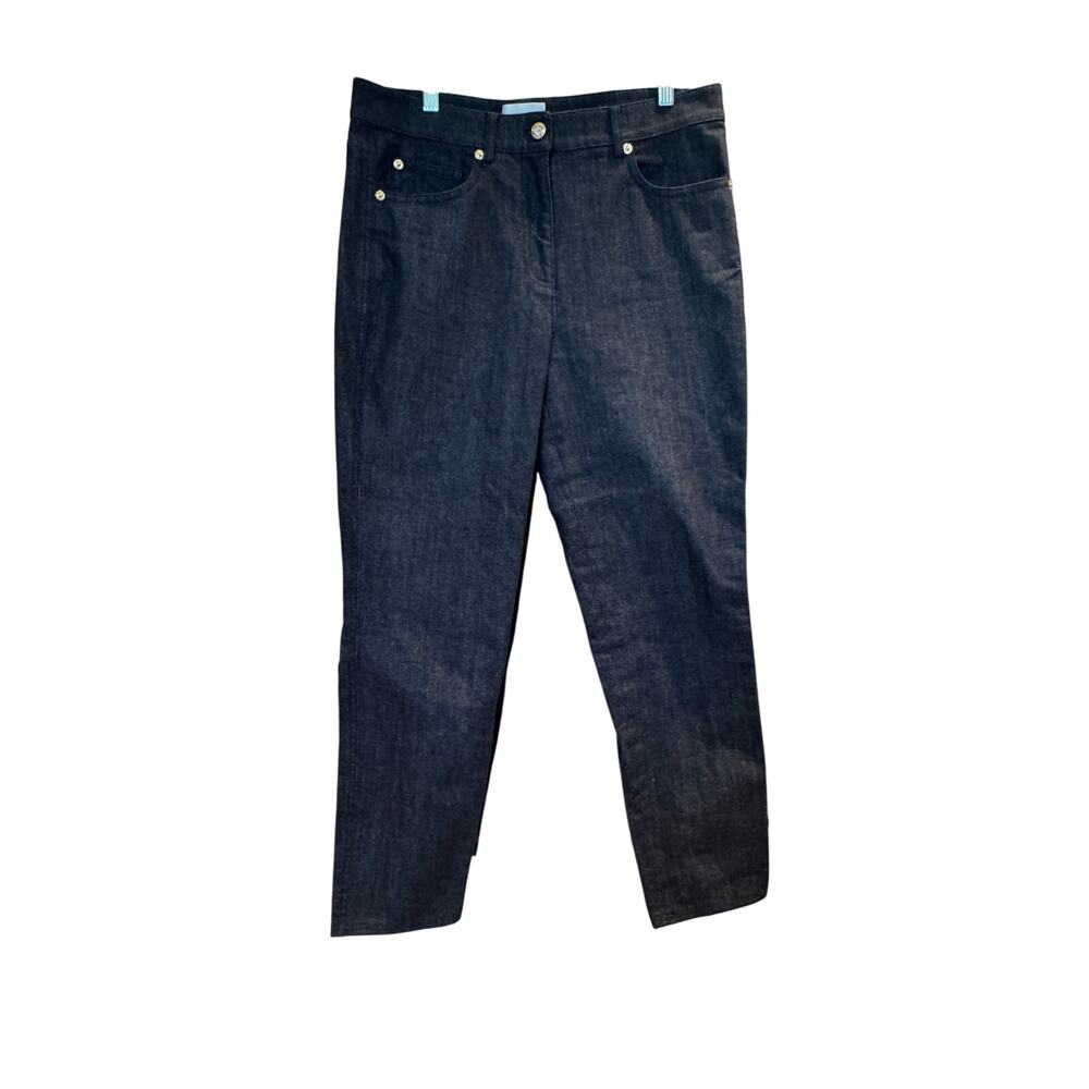 St. John Jeans Denim Size 8 Dark Wash